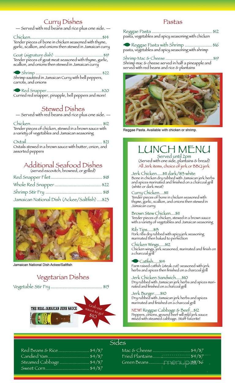Cool Runnings - Michigan City, IN menu_pic