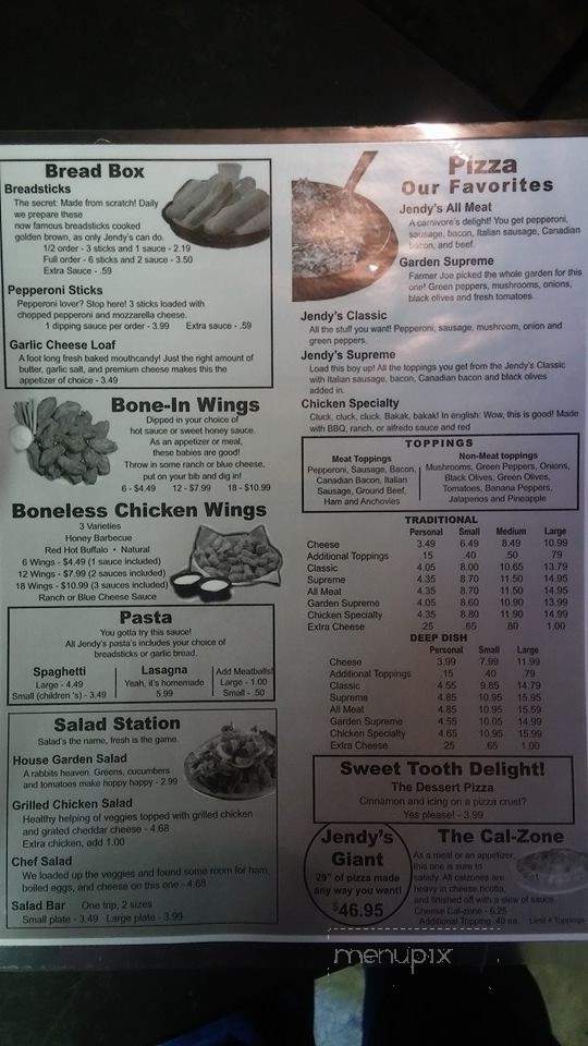 Jendy's Pizzeria - Scottsburg, IN menu_pic