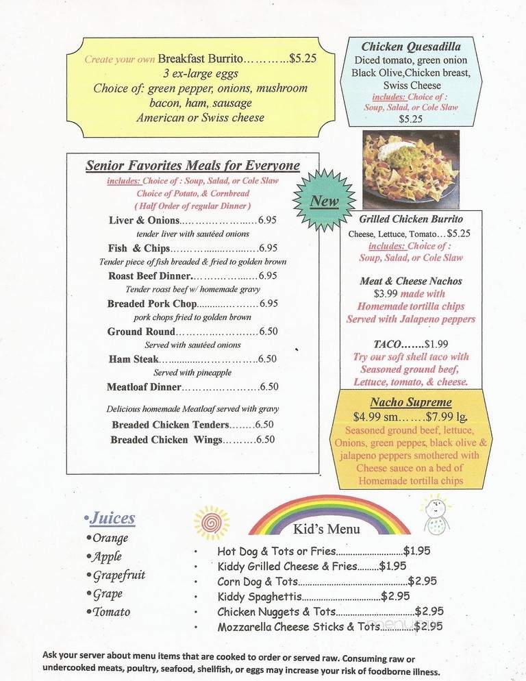 Gratiot Boulevard Coney Island - Marysville, MI menu_pic