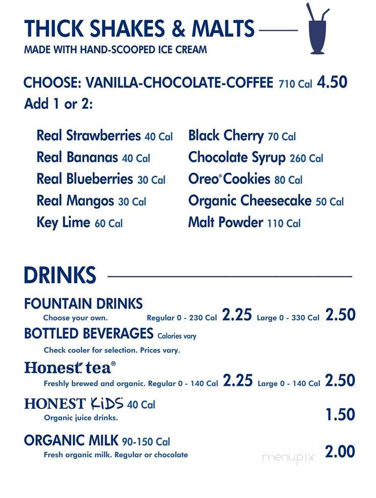 Elevation Burger - Ann Arbor, MI menu_pic