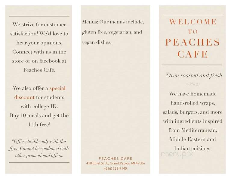 Peaches Cafe - Grand Rapids, MI