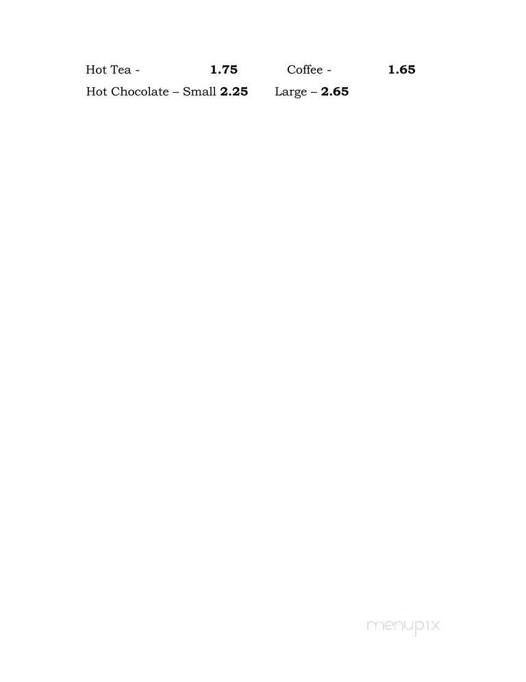 KE Black Mercantile - Dysart, IA menu_pic