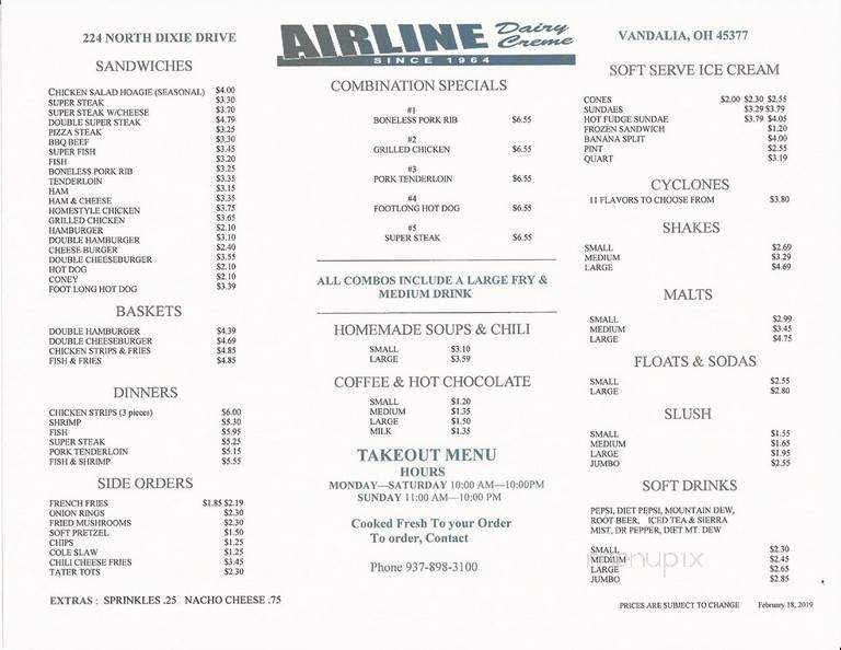 Airline Dairy Creme - Vandalia, OH