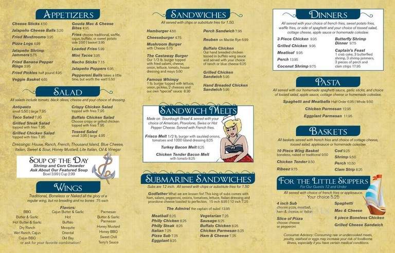 Anthony's Pizza & Food - Conneaut, OH menu_pic