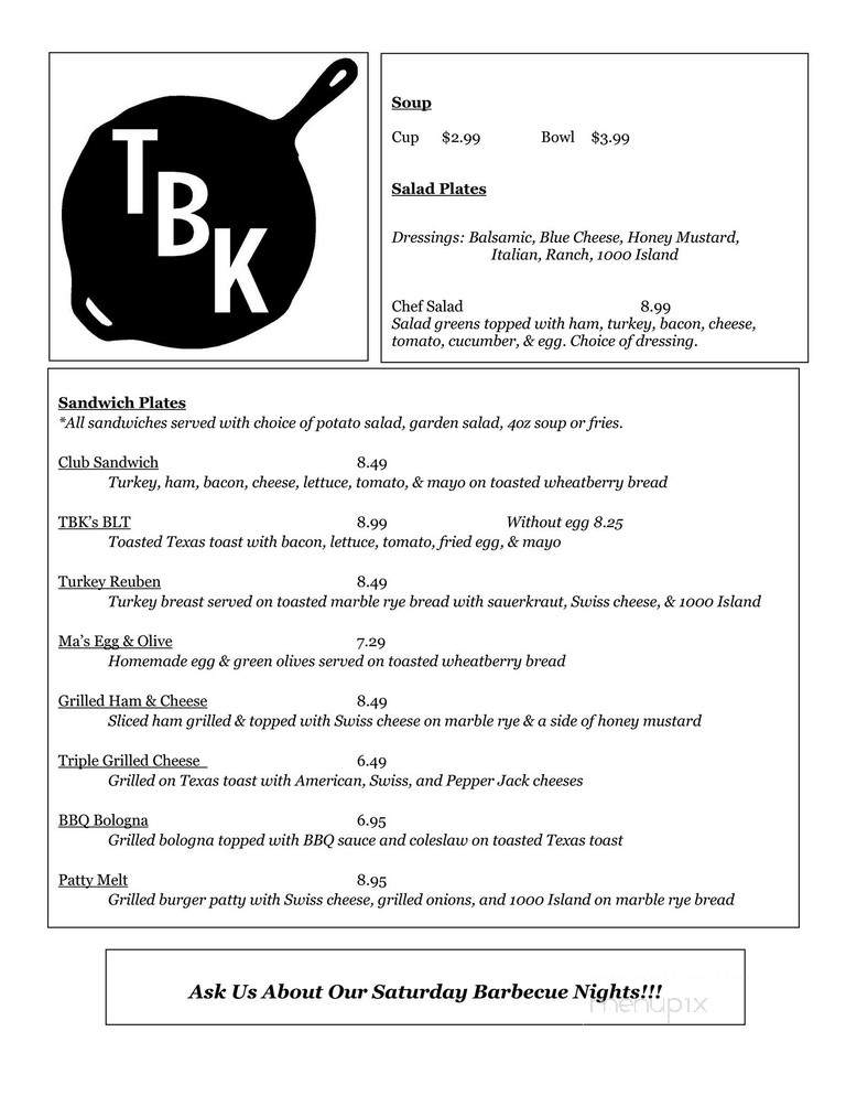 Brunswick Restaurant - Brunswick, OH menu_pic