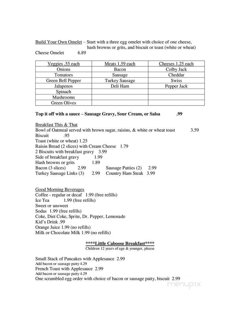 Brunswick Restaurant - Brunswick, OH menu_pic
