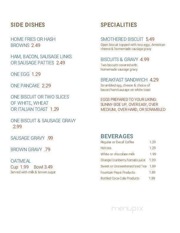 Capraro's - Hopedale, OH menu_pic