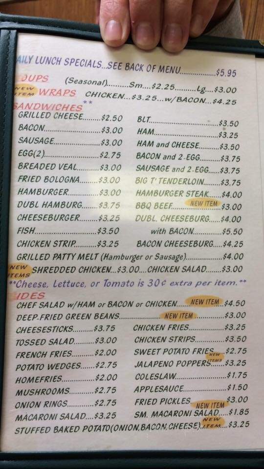 Fillin' Station - Kenton, OH menu_pic