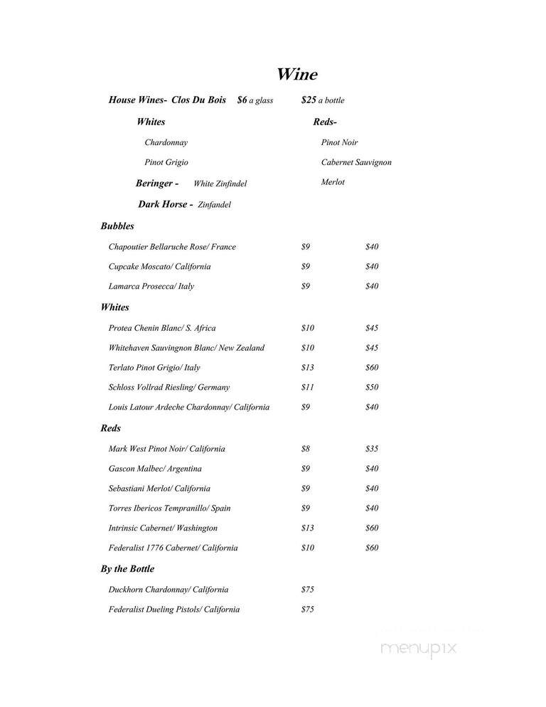 Florentine Restaurant - Germantown, OH menu_pic