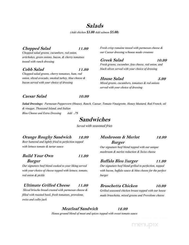 Florentine Restaurant - Germantown, OH menu_pic