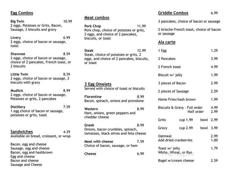 Florentine Restaurant - Germantown, OH menu_pic