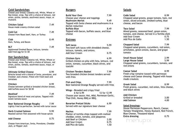 Florentine Restaurant - Germantown, OH menu_pic