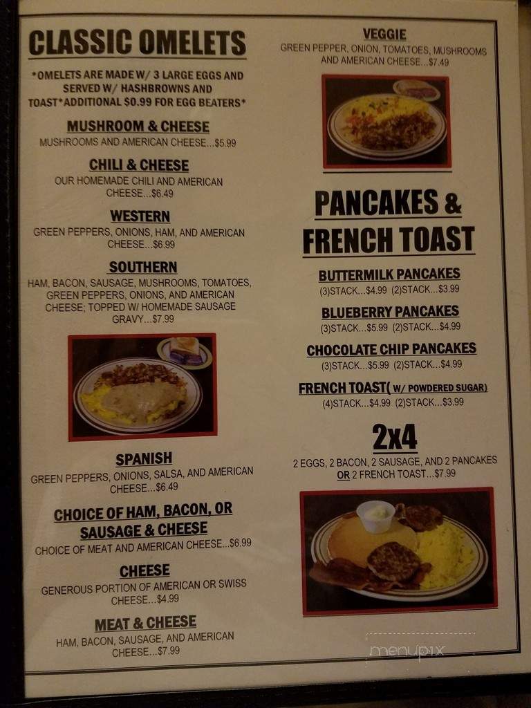 Four Keys Restaurant - Columbia Station, OH menu_pic