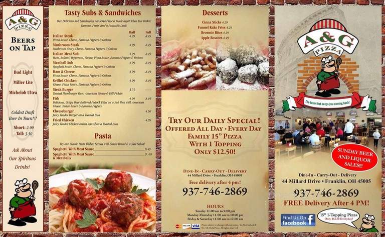 Fu Nin Chinese Restaurant - Franklin, OH menu_pic