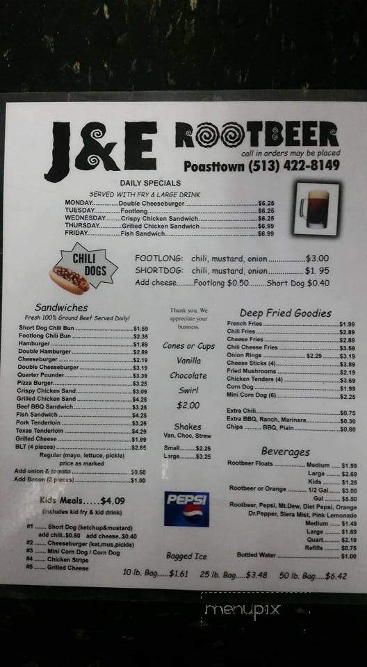 J & E Rootbeer Stand - Middletown, OH