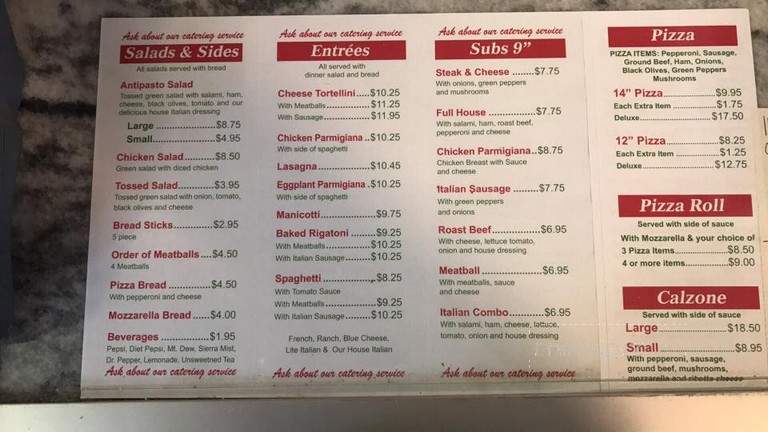 Little Italy - Defiance, OH menu_pic