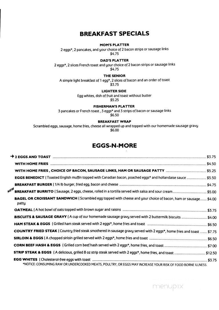 Nest Restaurant - Vermilion, OH menu_pic