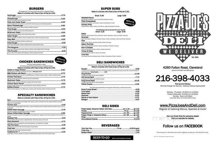 Pizza Joe's - Cleveland, OH