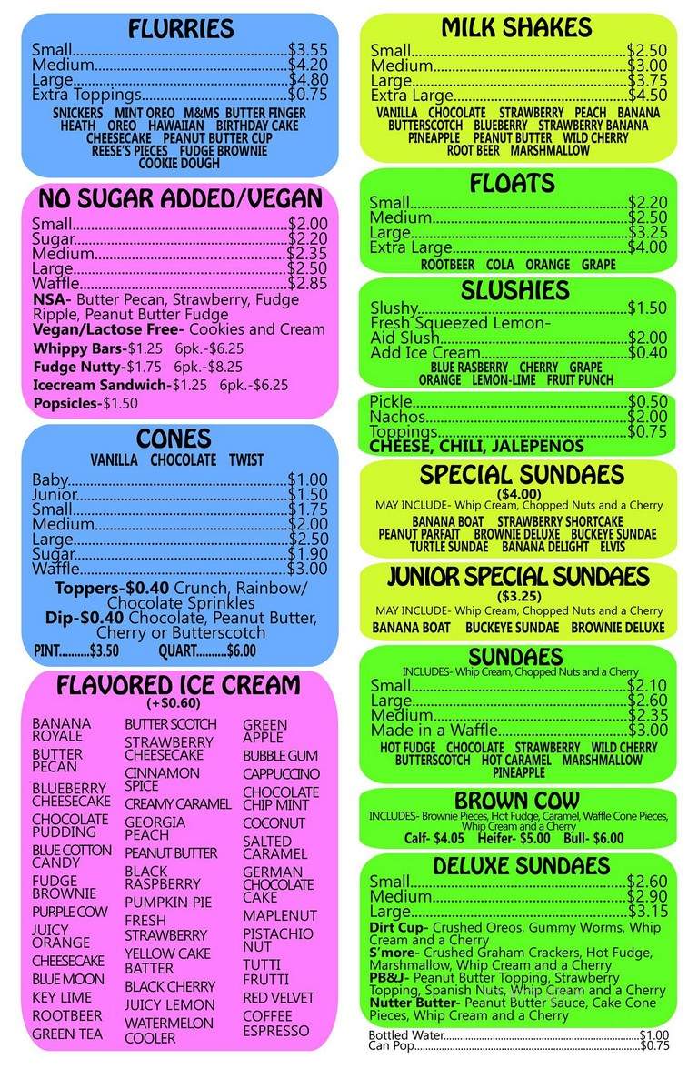 Whippy Dip - Ashtabula, OH menu_pic