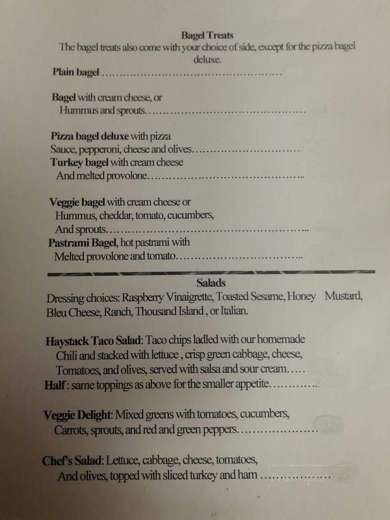 Cloud 9 Bakery & Deli - Enterprise, OR menu_pic