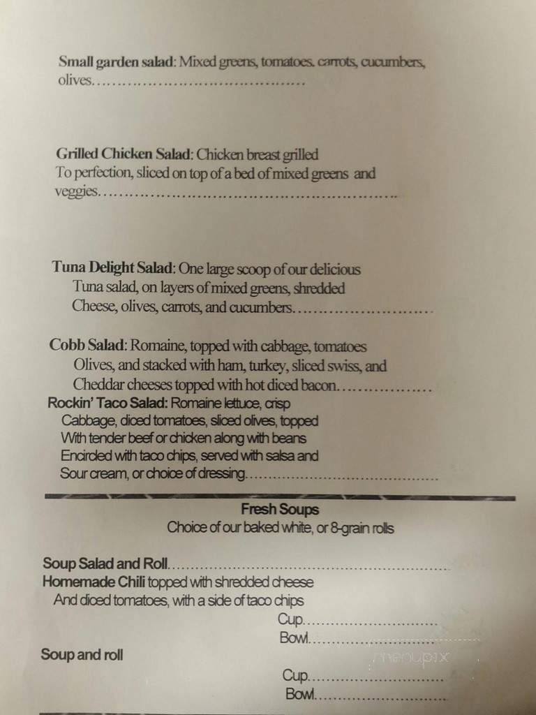 Cloud 9 Bakery & Deli - Enterprise, OR menu_pic