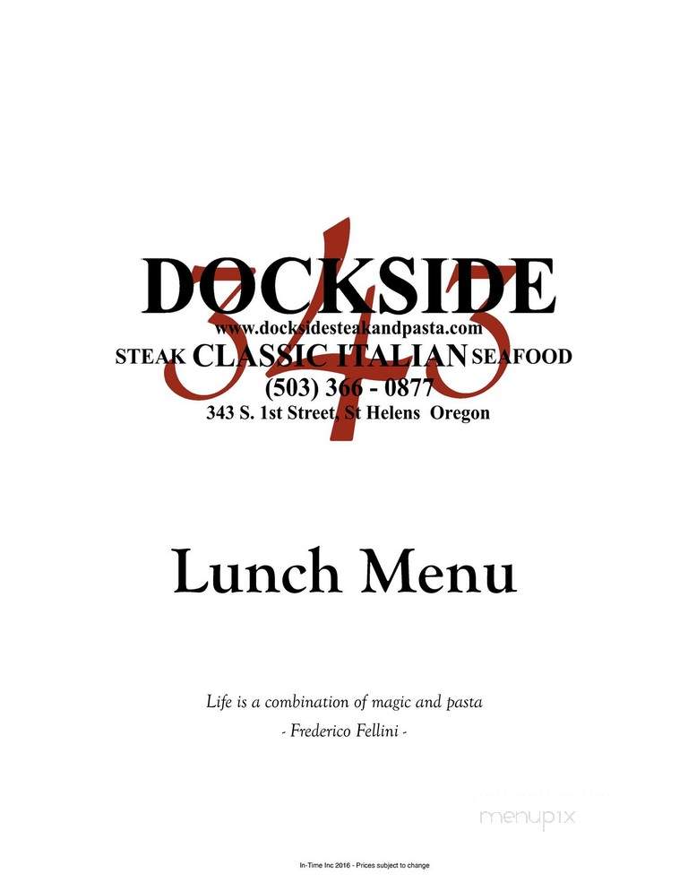Dockside Steak & Pasta - Saint Helens, OR