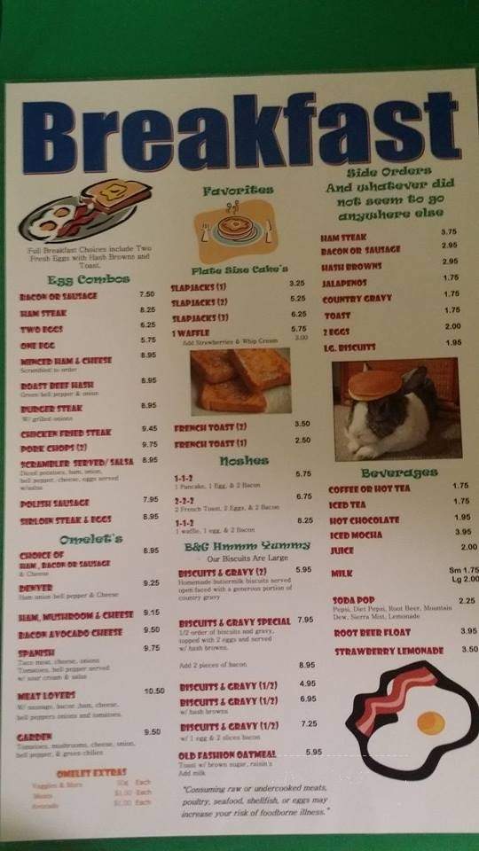 Little Suzies - Myrtle Creek, OR menu_pic
