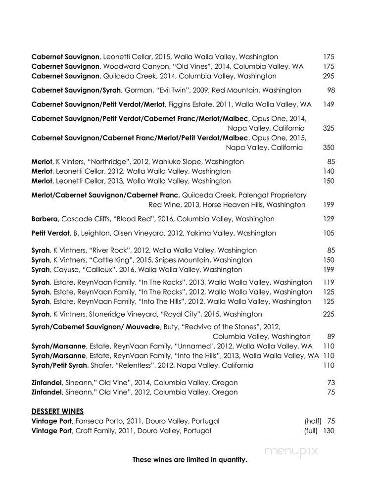 Riverside Grill - Hood River, OR menu_pic