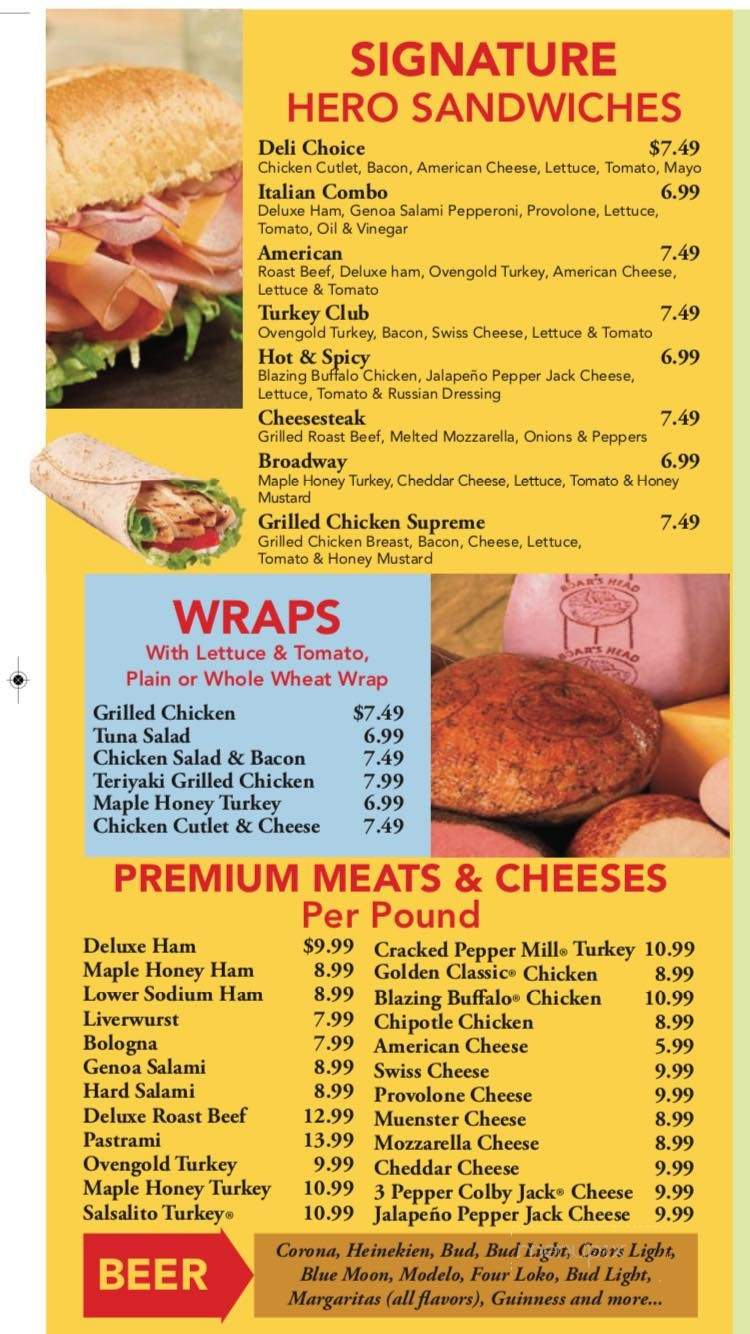 Winchester Deli - Winchester, OR menu_pic