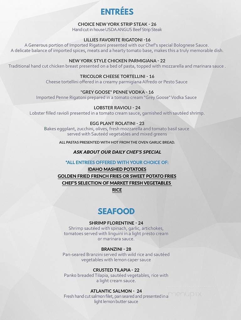 Lillie's - New York, NY menu_pic