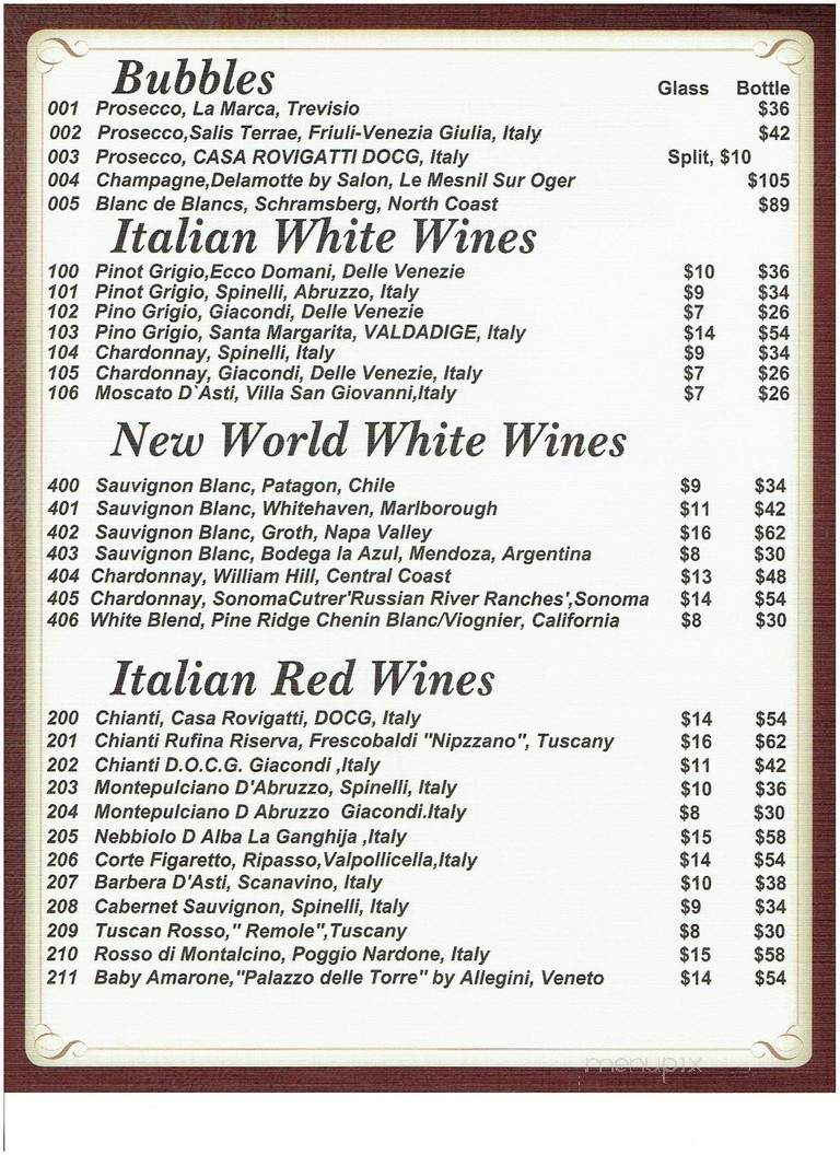 LaStella's Restaurant - Boca Raton, FL menu_pic