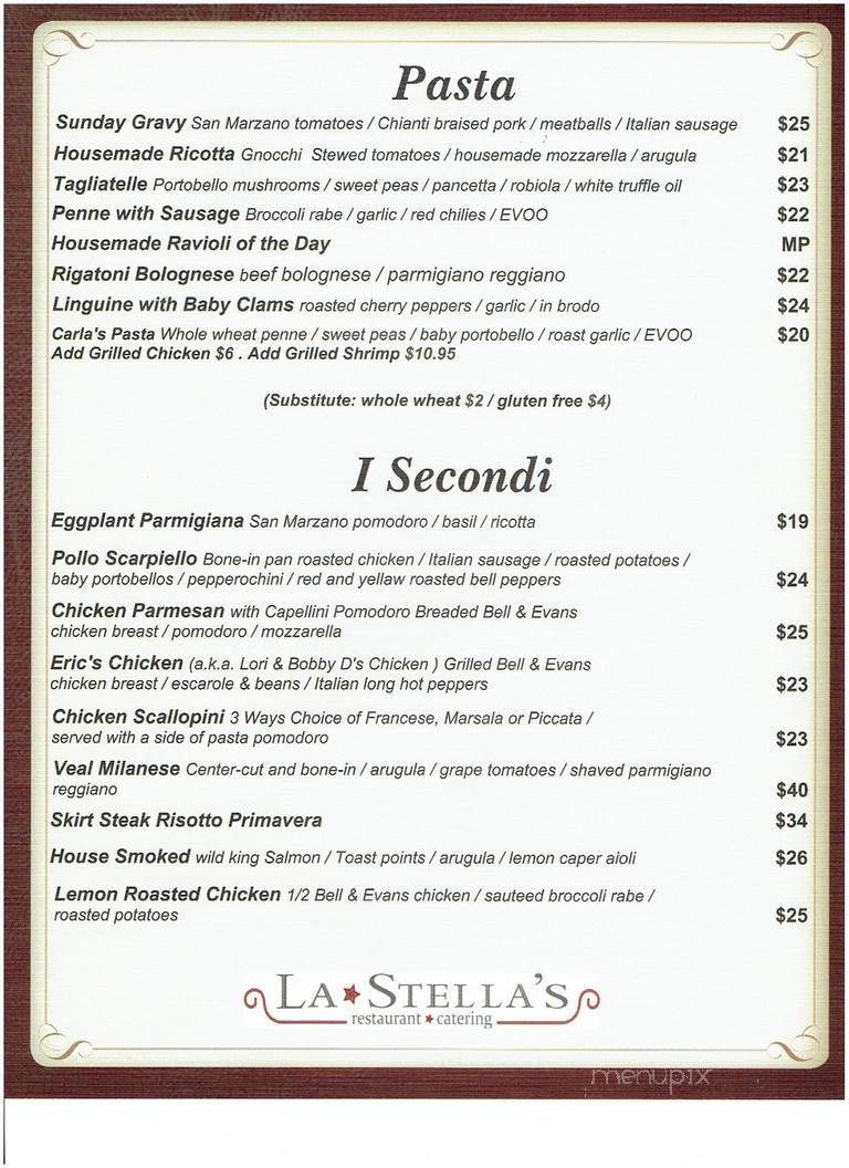 LaStella's Restaurant - Boca Raton, FL menu_pic