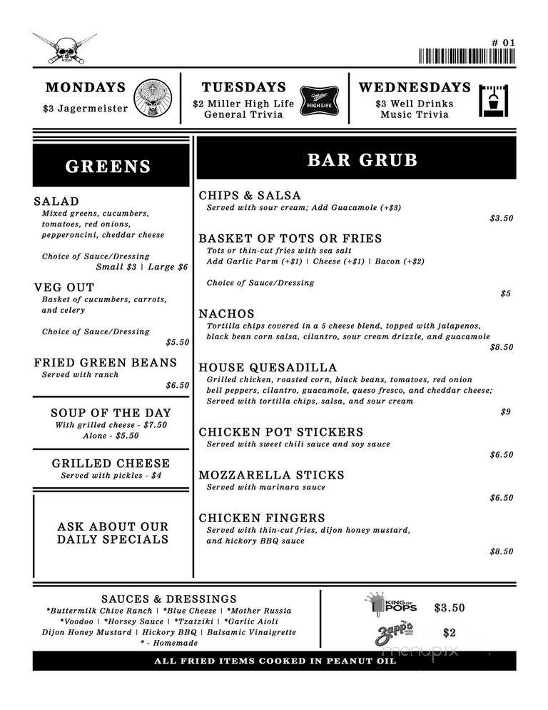 The Independent - Atlanta, GA menu_pic