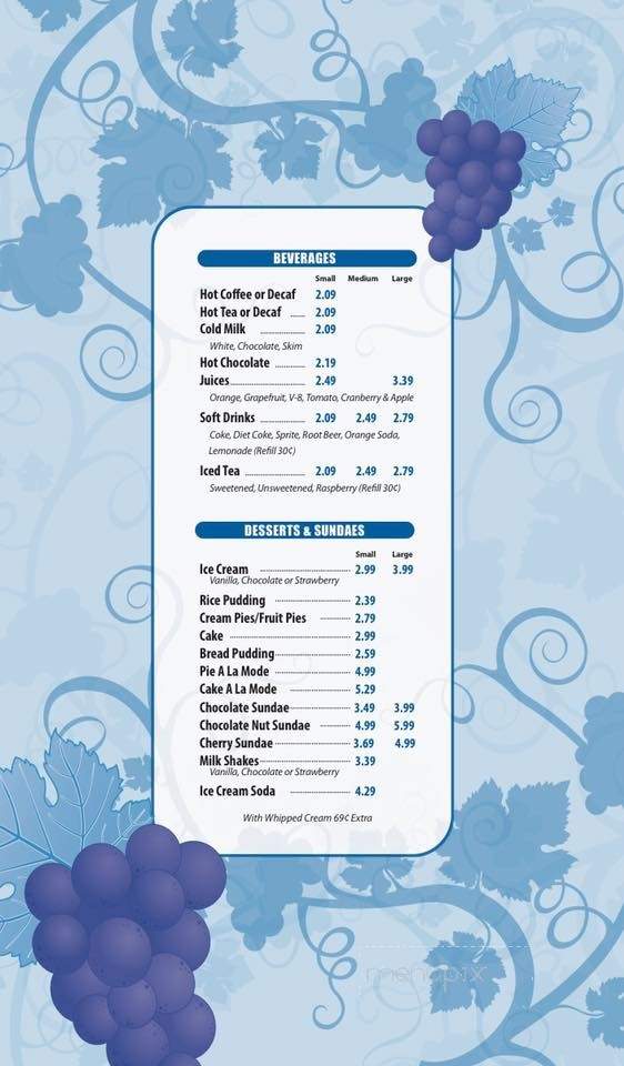 Paul's Lunchenette - Baltimore, MD menu_pic
