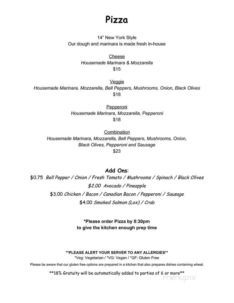 The Buckhorn Boonville - Boonville, CA menu_pic