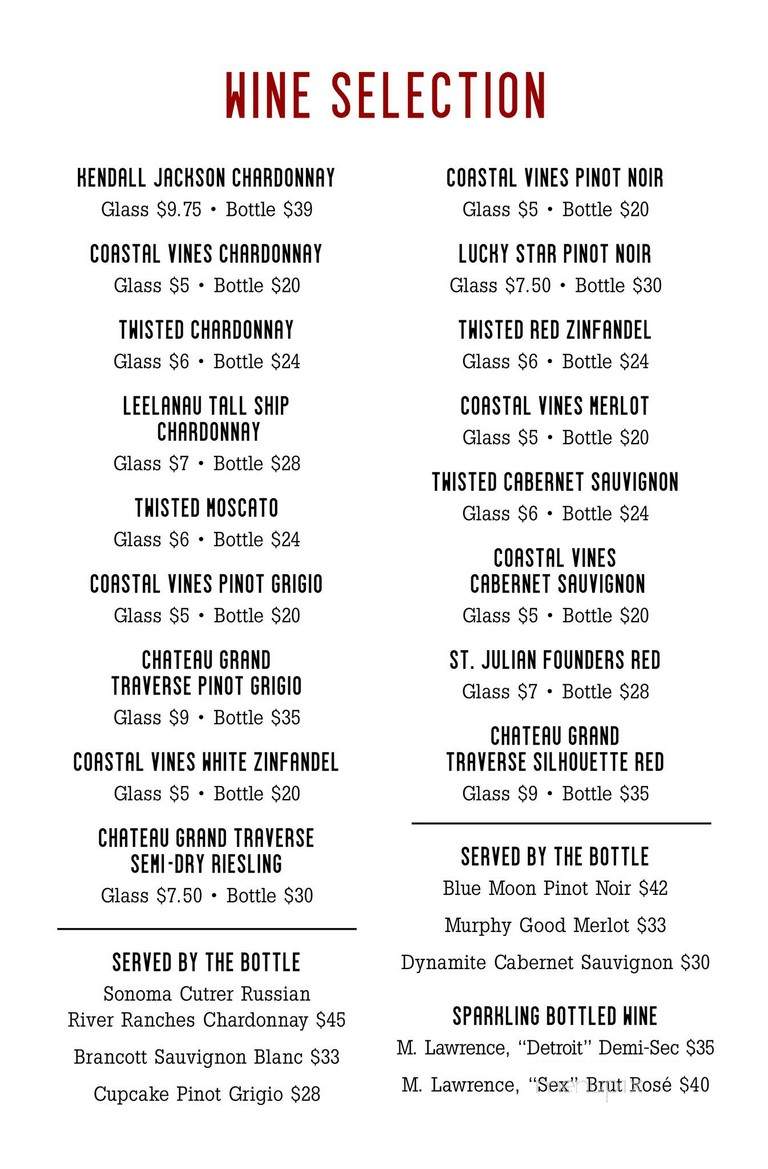 Twisted Rooster - New Baltimore, MI menu_pic