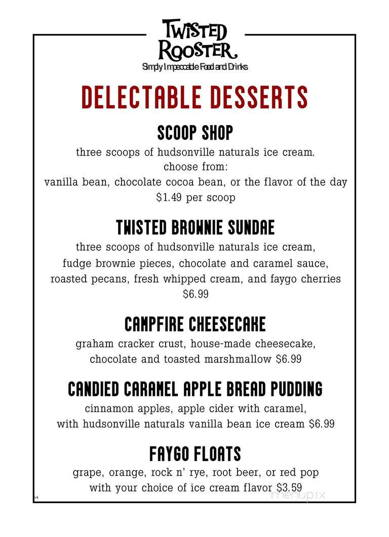 Twisted Rooster - New Baltimore, MI menu_pic