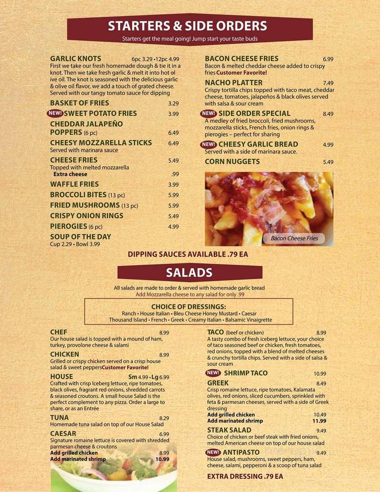 Two Cousins Pizza - Ephrata, PA menu_pic