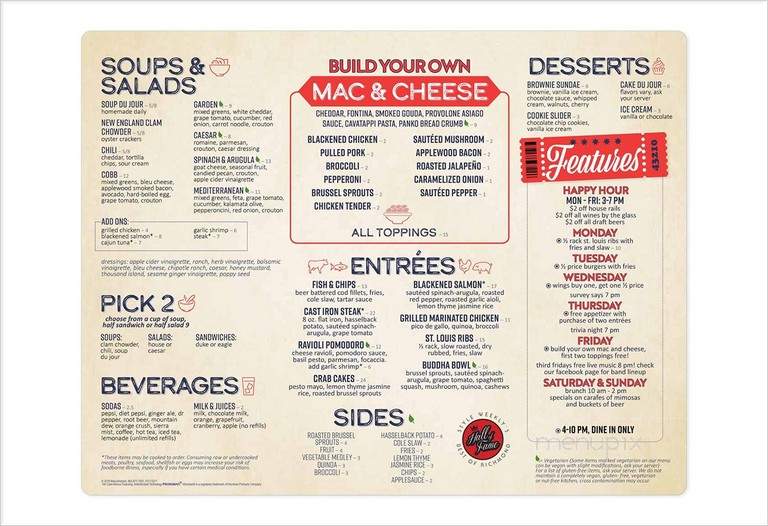 Home Team Grill - Fredericksburg, VA menu_pic
