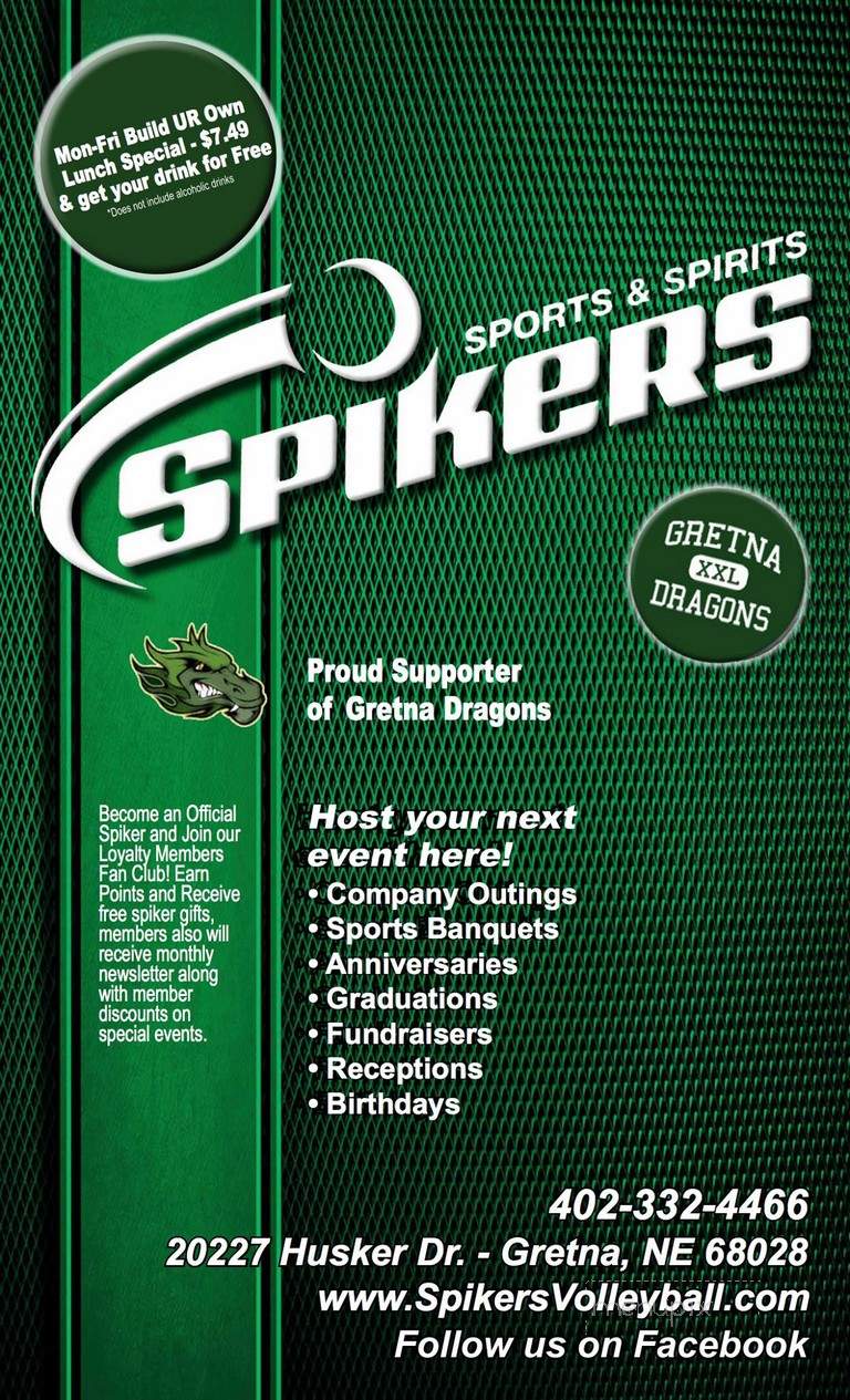 Spikers Sports Spirits - Gretna, NE