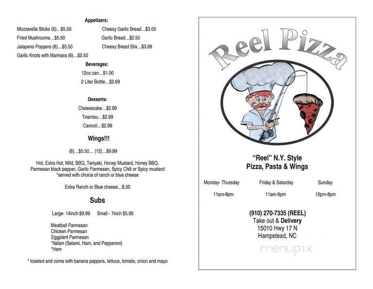 Reel Pizza - Hampstead, NC
