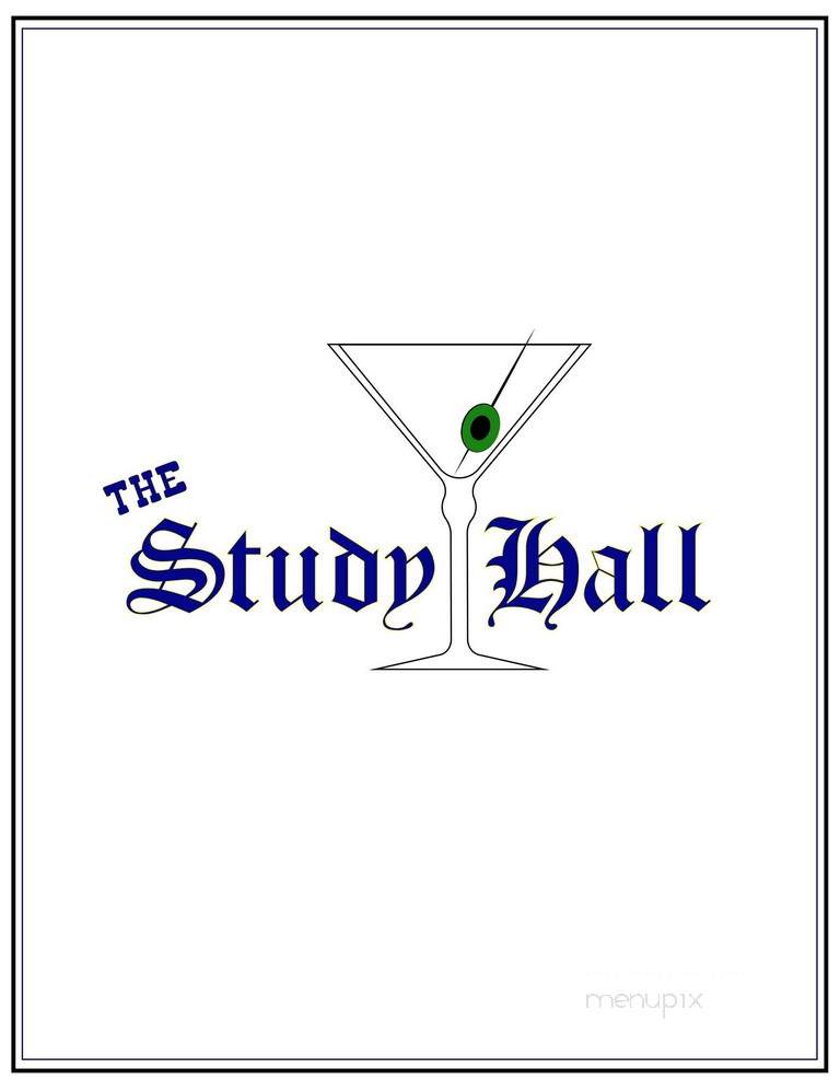 Study Hall - Isla Vista, CA menu_pic