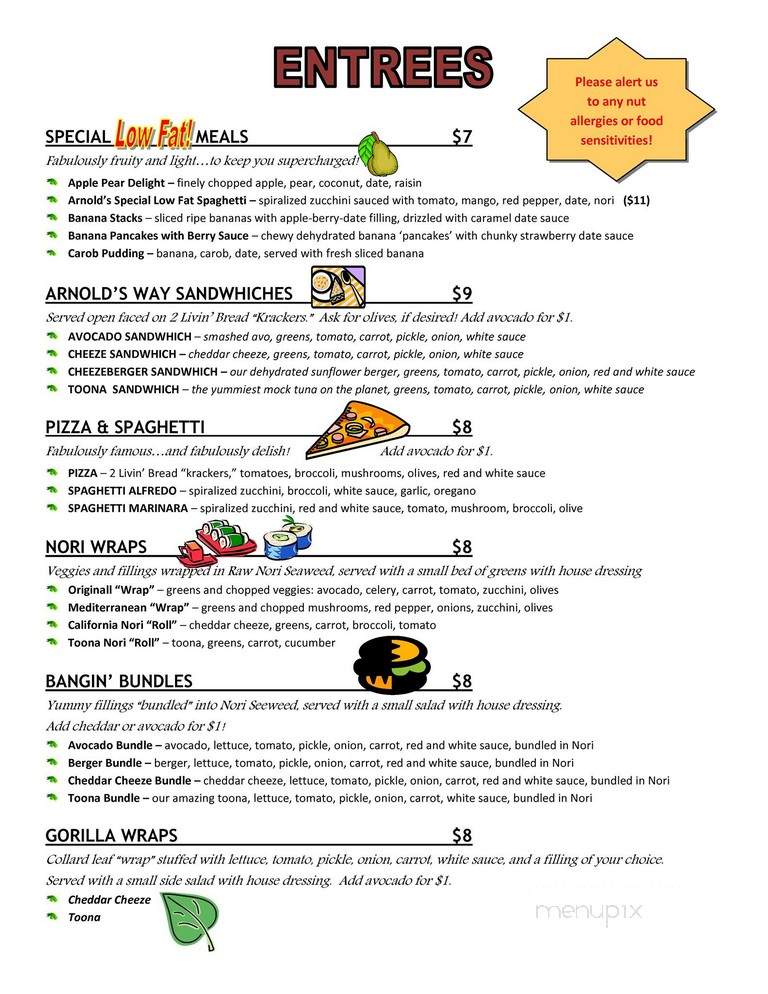 Arnold's Way - Lansdale, PA menu_pic