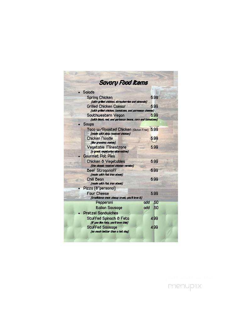 Yogurt Mountain - Little Rock, AR menu_pic