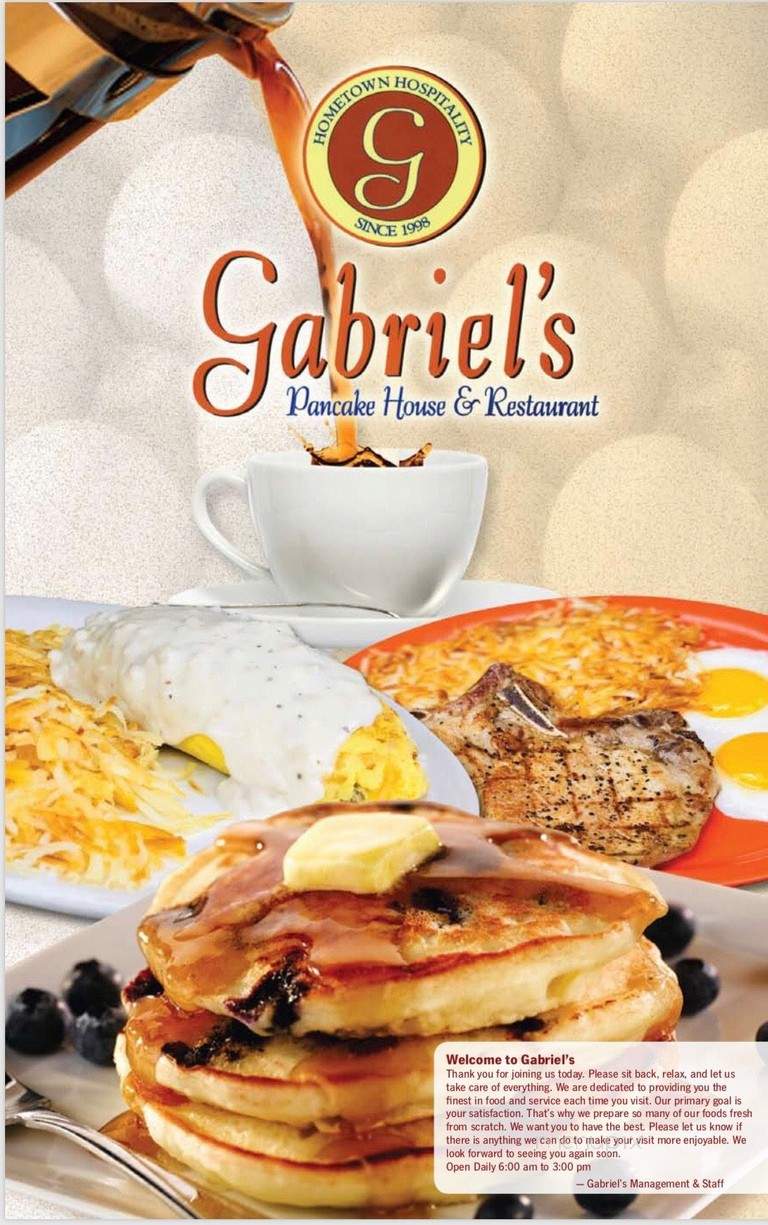 Gabriel's Pancake House - Marion, IN menu_pic
