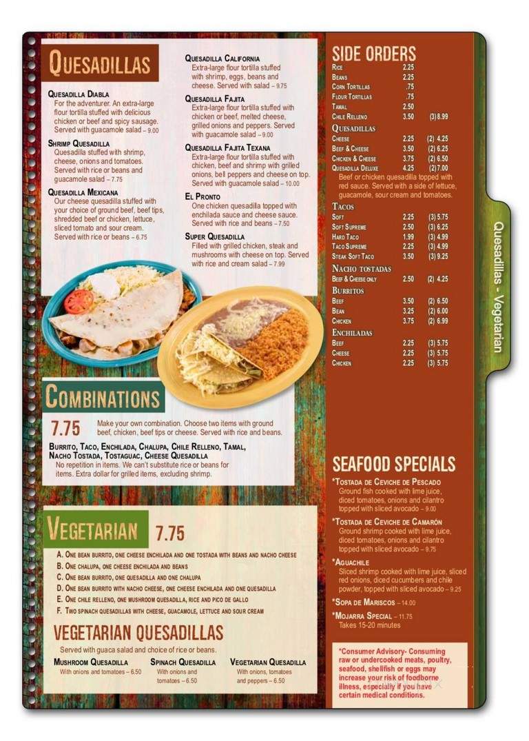 Los Nortenos - Martinsville, VA menu_pic