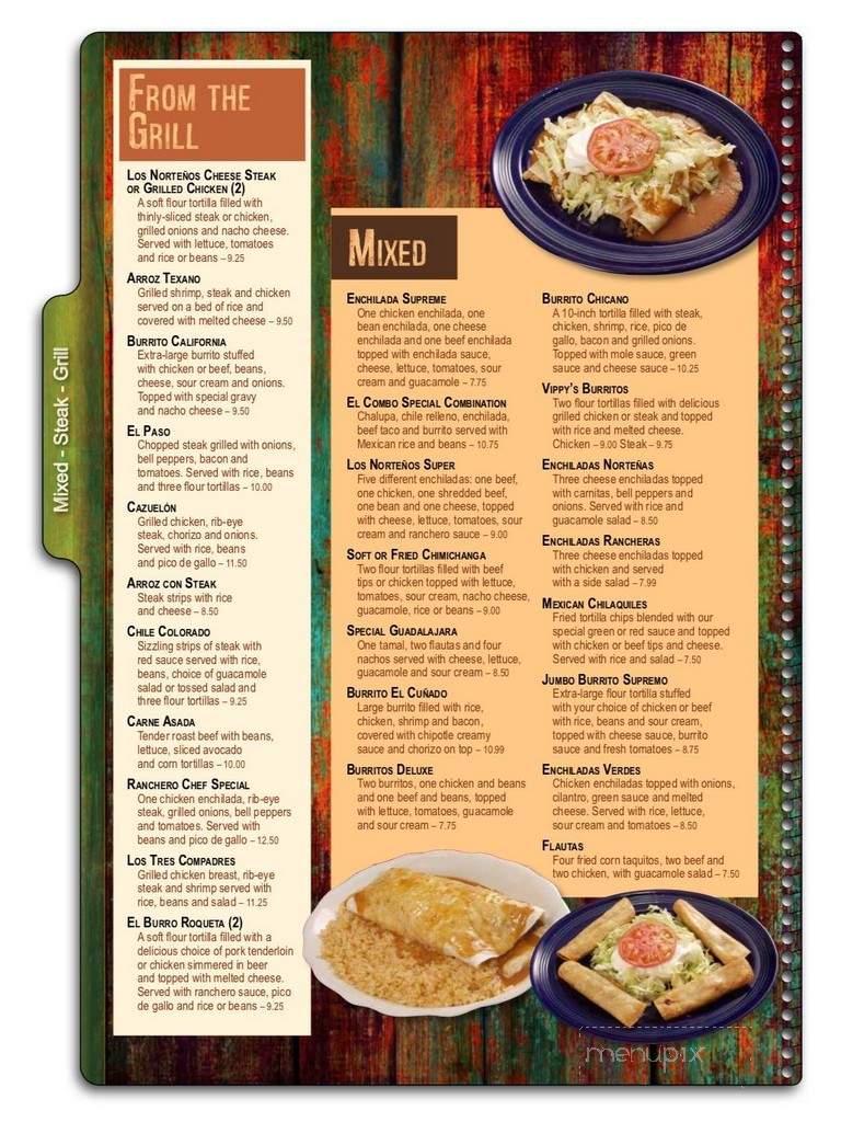 Los Nortenos - Martinsville, VA menu_pic