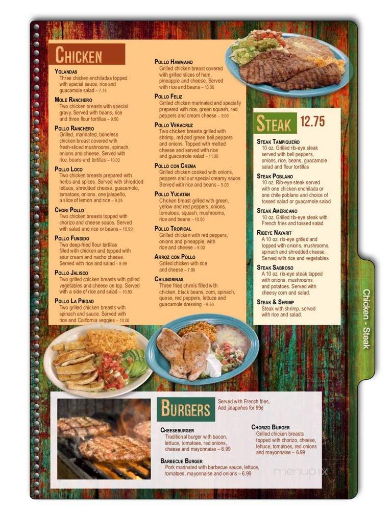 Los Nortenos - Martinsville, VA menu_pic