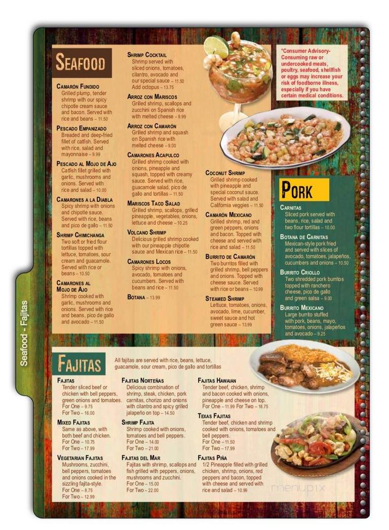 Los Nortenos - Martinsville, VA menu_pic