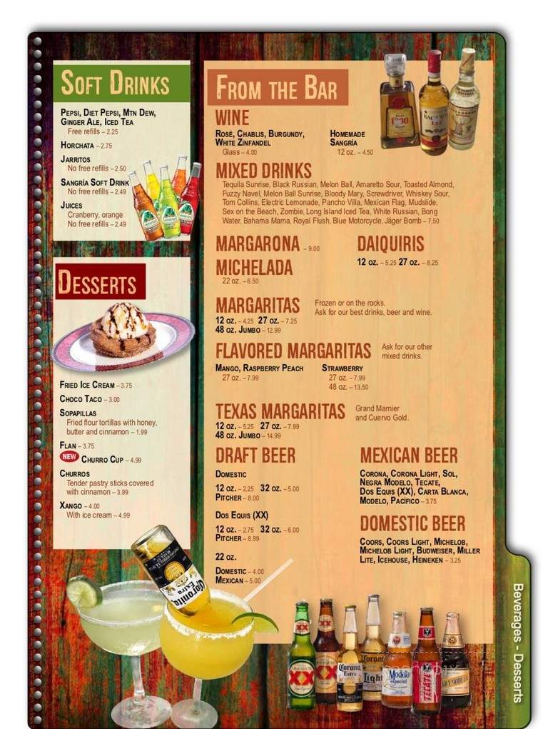 Los Nortenos - Martinsville, VA menu_pic